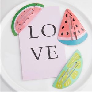 Watermelon 🍉 Hair Clips...